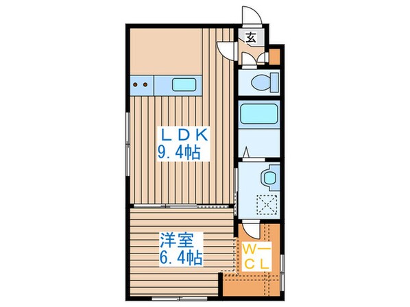 ﾚﾌﾞﾆｰｽﾞｻﾞ･ﾚｼﾞﾃﾞﾝｽ二十四軒ﾌｧｰｽﾄの物件間取画像